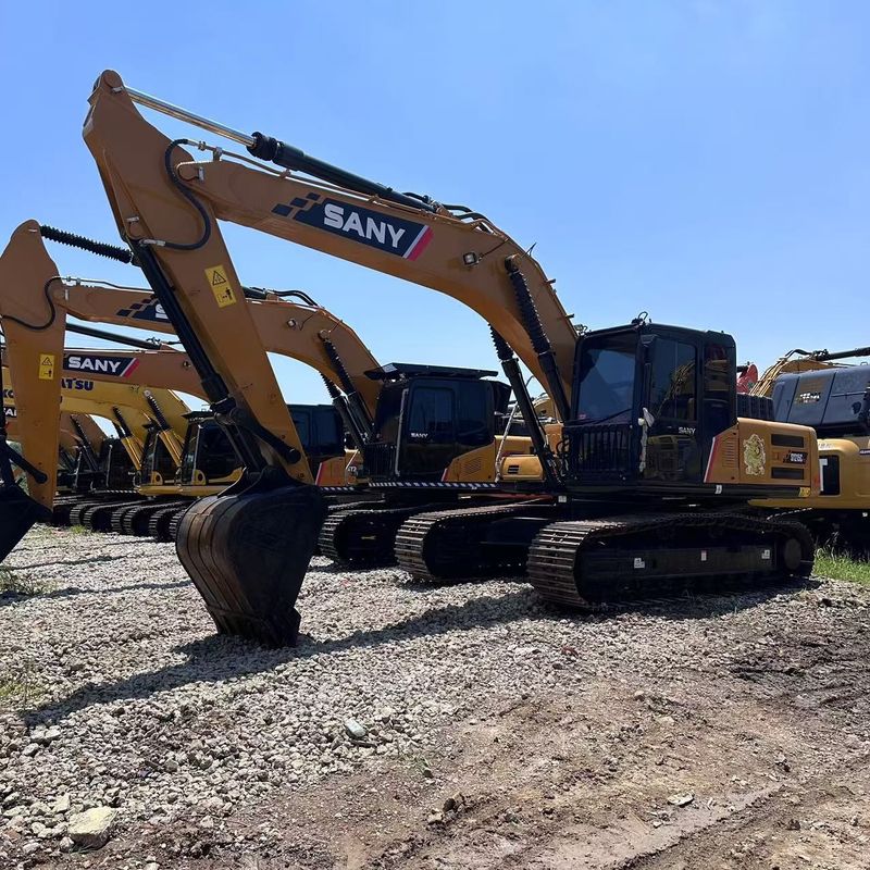Usato SANY Digger SY215C di seconda mano 21.5 su escavatore di tipo medio