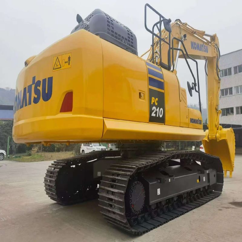 Escavatore Komatsu usato PC210 di seconda mano da 21 tonnellate