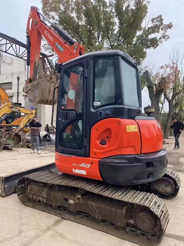 Usato Kubota Digger KX163 Usato 5,5 tonnellate Piccolo Mini Escavatore da Crawler 35,5kw