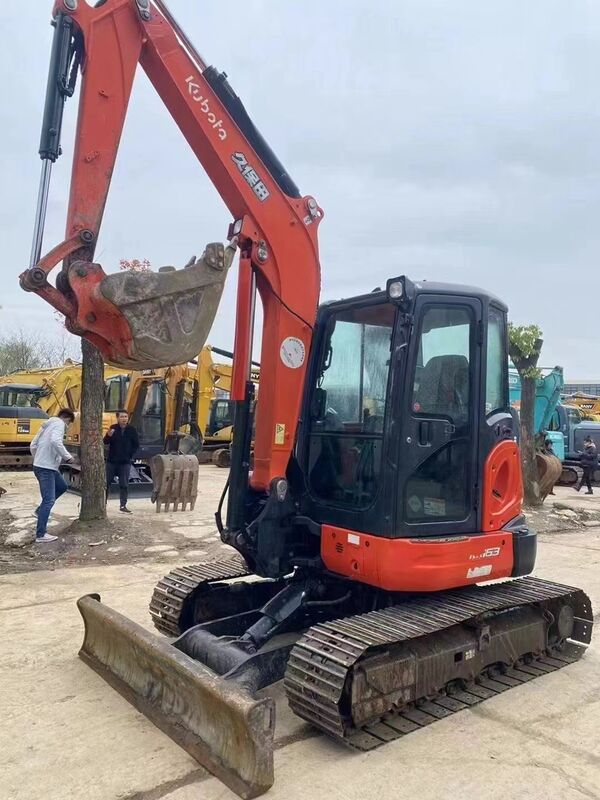 Usato Kubota Digger KX163 Usato 5,5 tonnellate Piccolo Mini Escavatore da Crawler 35,5kw