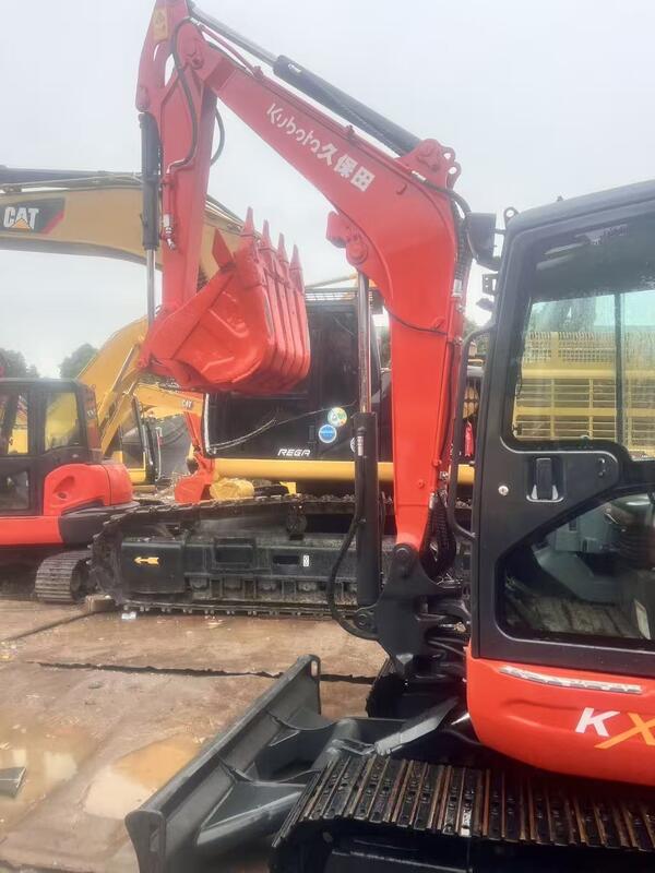 Usato Kubota Digger KX163 5,5 tonnellate Piccolo tipo Mini Crawler Escavatore 35,5kw con 0.19m3 secchio